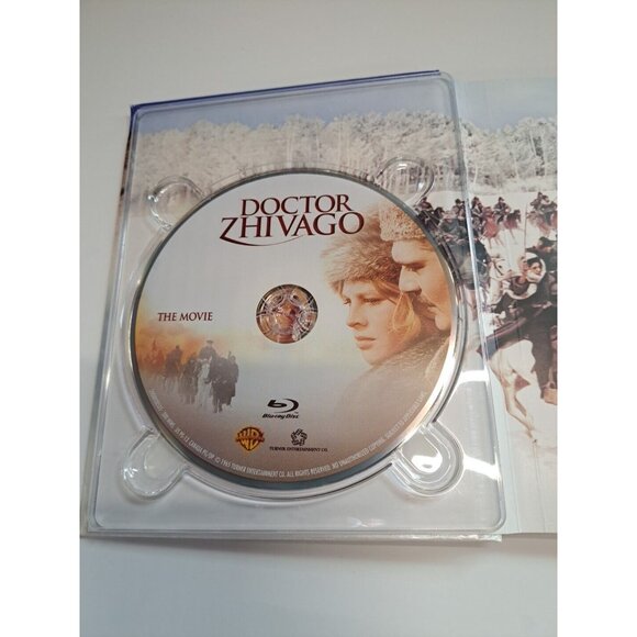 2010 Doctor Zhivago 45TH Anniversary 3 Disc Digibook Edition Set BLU-RAY+DVD+CD - Picture 2 of 15